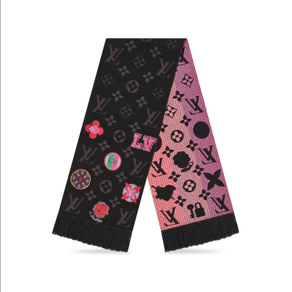 LV Stories Logomania Scarf